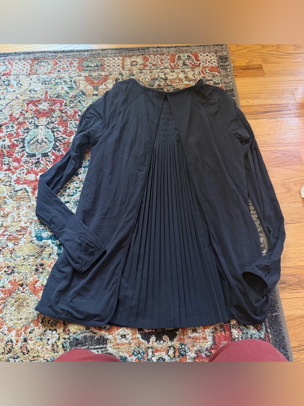 Lululemon pleated back athletic top